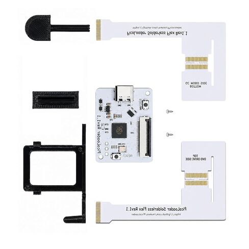 JZW-Shop PicoLoader Flex Rev1.1 compatible with GameCube NGC Console, White in Kuwait
