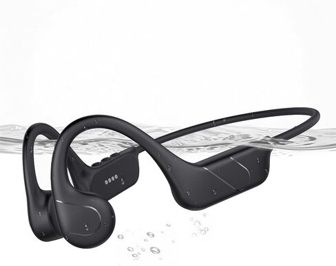 CXK Bone Conduction Headphones IPX8 Waterproof Swimming Headphones for Gym in Kuwait