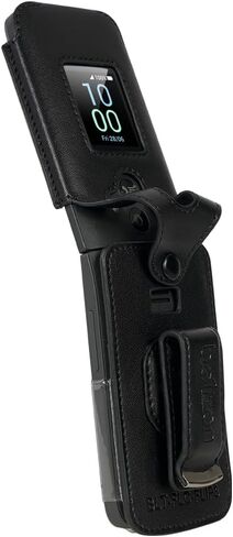 Leather Case for TCL Flip 3 T435 (2024) - BELTRON Case with Secure Form Fit Cover, Built-in Screen Protection & Rotating Metal Belt Clip (Tracfone Spectrum Verizon) in Kuwait