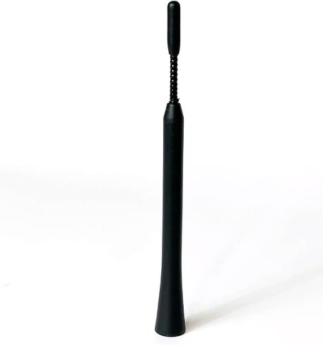 7" inch Short Black Rubber Fuba Antenna Mast for Ford C-Max 2013-2018 — Power Rod Radio AM/FM Antenna — Waterproof, Easy Installation, No Tools Required — Antenna Base is Not Included in Kuwait