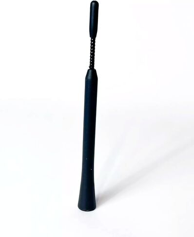 7" inch Short Black Rubber Fuba Antenna Mast for Ford C-Max 2013-2018 — Power Rod Radio AM/FM Antenna — Waterproof, Easy Installation, No Tools Required — Antenna Base is Not Included in Kuwait