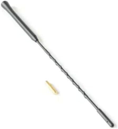13" inch Black Rubber Fuba Antenna Mast for Ford Escape 2013-2019 — Power Rod Radio AM/FM Antenna — Waterproof, Easy Installation, No Tools Required — Antenna Base is Not Included in Kuwait