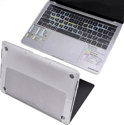 KissCover Cover for MacBook Air 13.6" 2022-2025 with Shortcut Keys Printing (1 Pack 0.03mm) in Saudi Arabia
