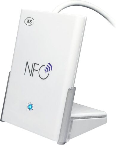 ACS AquaGuard ACR1552U-A2 NFC Card Reader, USB Contactless Smart Card Reader, IP67 Waterproof and Dustproof, 13.56 MHz, ISO 14443 Type A and B Compatible in Saudi Arabia
