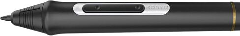 Digital Pen 8192 Levels Pressure Stylus Pen for Graphics Tablet with 20pcs Nibs Holder Black (Battery Free) in Kuwait