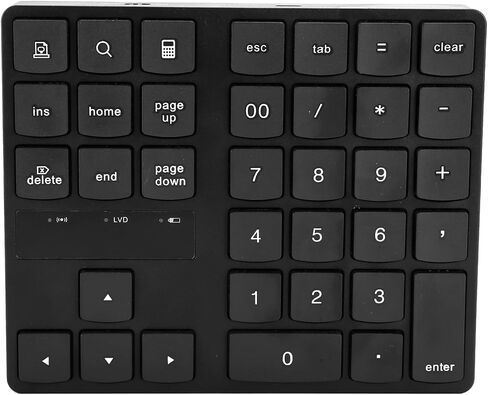 35-Key .4G Numeric Keypad – Ultra Slim Portable Numeric Keypad with Key for MacOS Laptops Desktops Tablets – Plug and Play for Data Entry Accountants in Saudi Arabia