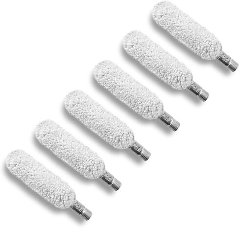 20GA Shotgun Cleaning Kit 6PCS Mop Gun Cleaning Brushes Rifle Bore Cleaner for 20GA Pistol Bore Brush Handgun Chamber Maintenance Gun Tool Kit Accessories in Kuwait