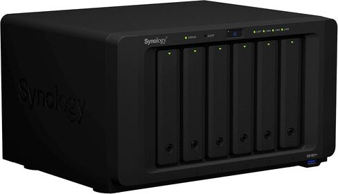 Synology DiskStation DS1621+ NAS Server for Business with Ryzen CPU, 32GB Memory, 12TB SSD Storage, DSM Operating System, iSCSI Target Ready in Saudi Arabia