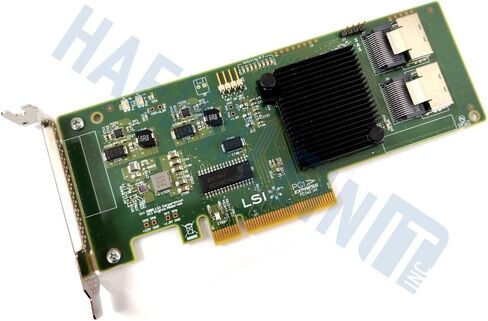 LSI Broadcom 9211-8i SAS2008 6G SATA SAS HBA PCIe x8 Avago ZFS IT Mode TrueNAS LSI00194 in Saudi Arabia