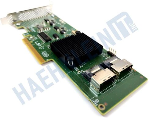 LSI Broadcom 9211-8i SAS2008 6G SATA SAS HBA PCIe x8 Avago ZFS IT Mode TrueNAS LSI00194 in Saudi Arabia