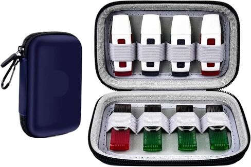 2 Pcs Hard Protective Case for USB Flash Drive & SD Card, Organizer Holder Compatible in Saudi Arabia