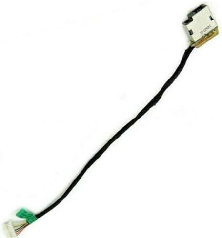 New AC DC in Power Jack Charging Port Cable for HP 17-x029ds 17-x030ds 17-x031ds 17-x032ds 17-x033ds 17-x034ds 17-x035ds 17-x036ds 17-x037cl 17-x037ds Series Laptop Notebook 10cm in Kuwait
