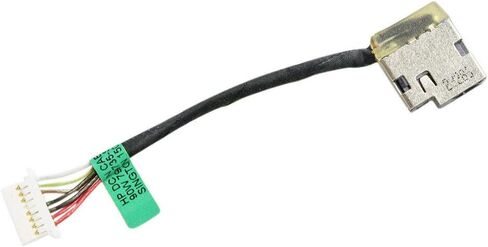 New AC DC in Power Jack Charging Port Cable for HP 17-by0027ds 17-by0028ds 17-by0029ds 17-by0030ds 17-by0031ds 17-by0032ds 17-by0046nr Series Laptop Notebook 10cm in Kuwait