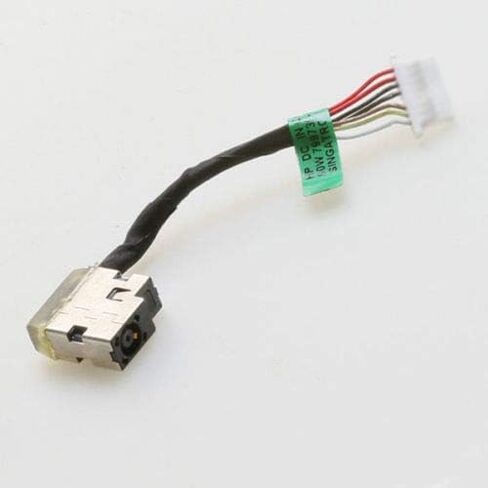 New AC DC in Power Jack Charging Port Cable for HP 17-by0001cy 17-by0001ds 17-by0002cy 17-by0002ds 17-by0003cy 17-by0003ds 17-by0004cy 17-by0004ds 17-by0005cy 17-by0005ds Series Laptop Notebook 10cm in Kuwait
