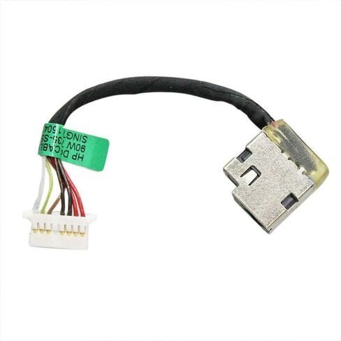 New AC DC in Power Jack Charging Port Cable for HP 17-by0020nr 17-by0021ds 17-by0022ds 17-by0023ds 17-by0024ds 17-by0025ds 17-by0026ds Series Laptop Notebook 10cm in Kuwait