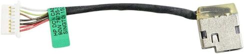 New AC DC in Power Jack Charging Port Cable for HP 17-by0020nr 17-by0021ds 17-by0022ds 17-by0023ds 17-by0024ds 17-by0025ds 17-by0026ds Series Laptop Notebook 10cm in Kuwait