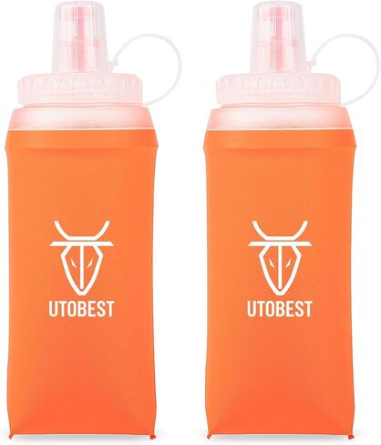 UTOBEST Soft Flask 350ml*2, Collapsible Hydration Water Bottle in Kuwait