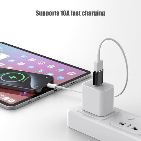 Pastall USB C to USB Adapter 10 Pack,Type C Male to USBA Female Adapter in Kuwait