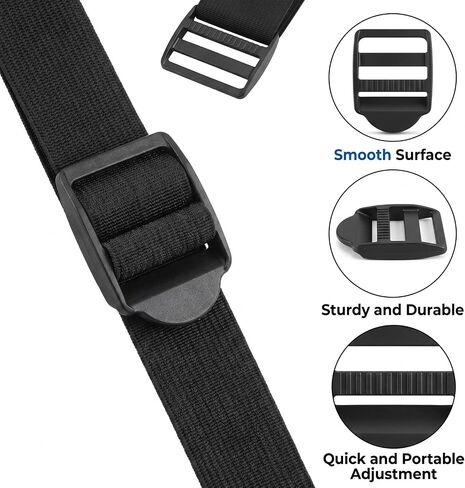 12 PCS Plastic Buckles for Straps, 1 Inch Replacement Buckles for Backpacks in Kuwait