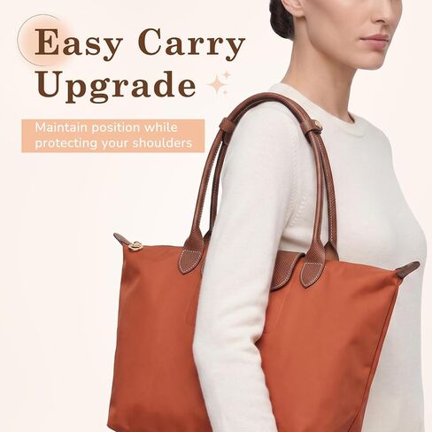 Strap Connector Compatible with Longchamp, Shoulder Strap Pad Brown in Kuwait