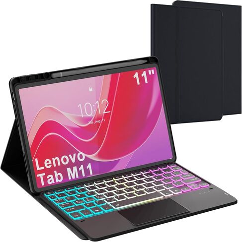 for Lenovo Idea Tab Pro 12.7 inch 2025 Keyboard Case with Trackpad Backlit in Saudi Arabia
