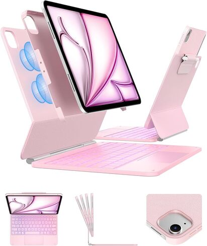 typecase Edge+ Keyboard Case for iPad Air 11/10.9, Portrait & Tablet Modes in Kuwait