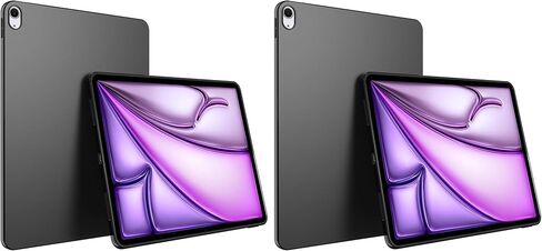 Puxicu Case for iPad (A16) 11th 11'' 2025/10th Generation 10.9'' 2022, Slim Design Matte TPU Rubber Soft Skin Silicone Protective Cover for iPad 10th/11th - Black in Kuwait