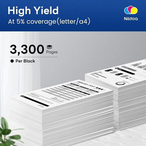 TN760 TN-760 Toner Cartridge High Yield Black Replacement for Brother TN760 TN-760 MFCL2750DW HLL2390DW MFCL2710DW HL-L2350DW Printer Ink, TN7602PK in Kuwait