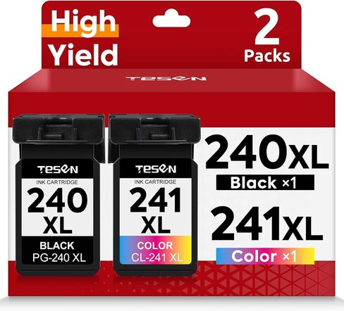 240XL 241XL Ink Cartridge Compatible for Canon PG-240XL CL-241XL combo pack in Saudi Arabia