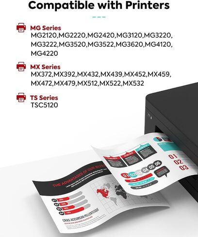 240XL 241XL Ink Cartridge Compatible for Canon PG-240XL CL-241XL combo pack in Saudi Arabia
