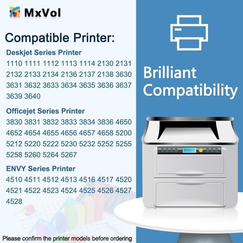 63XL Ink Cartridge Replacement for HP Ink 63 XL HP63 combo pack black color in Kuwait