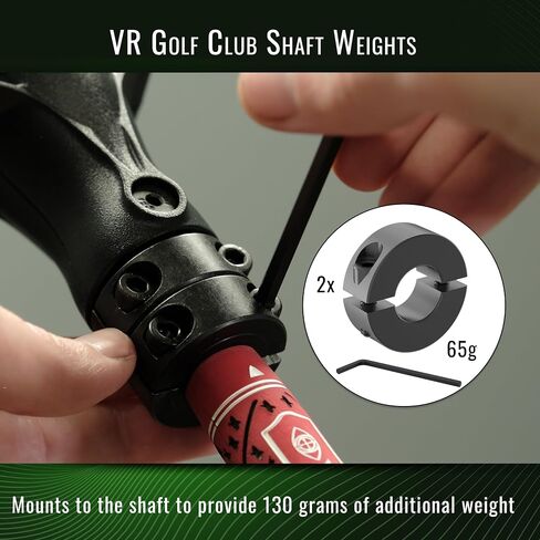 DeadEyeVR DriVR Ace VR Golf Club and Steel Shaft Weights Bundle in Kuwait