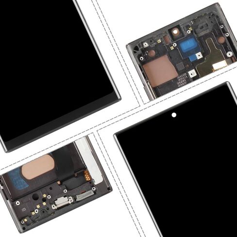 Screen Replacement for Samsung Galaxy Note 20 Ultra Black with Frame,Incell in Kuwait