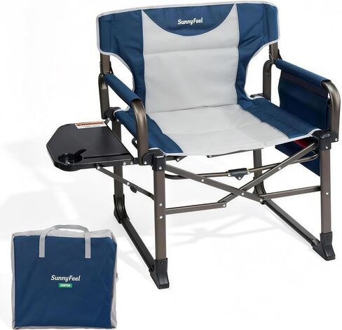 SUNNYFEEL Oversized Camping Directors Chair for Adults with Side Table in Saudi Arabia