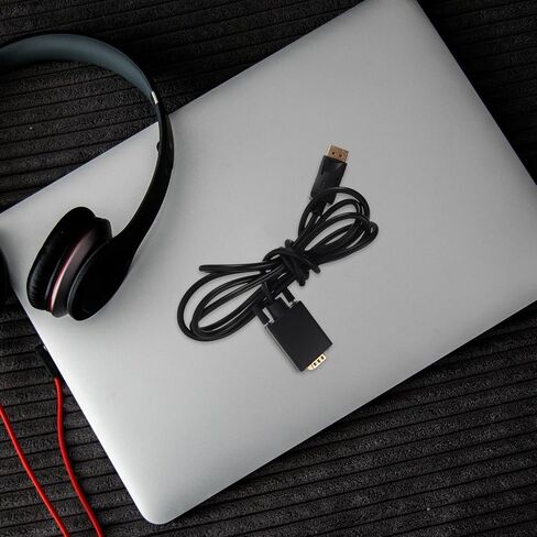 Vga Adapter Cable 1.8m Black for Monitor Projector in Kuwait