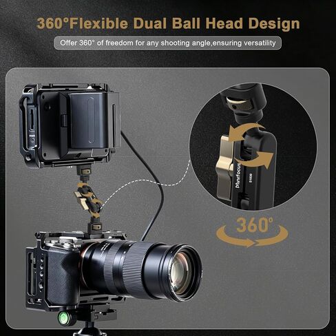 Dual Ball Head Articulating Magic Arm Adjustable Dual Ball Head Arm in Kuwait