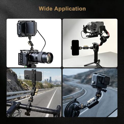 Dual Ball Head Articulating Magic Arm Adjustable Dual Ball Head Arm in Kuwait