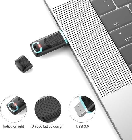 TOPESEL 128GB USB 3.0 Flash Drive 3 Pack,up to 90MB/s Reading,30MB/s Write in Kuwait
