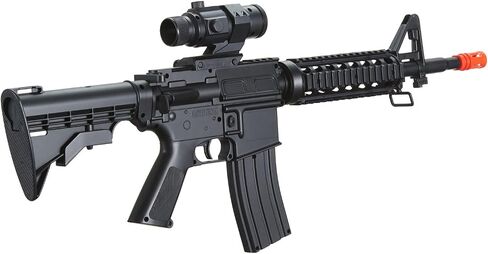 D99 LPEG Full-Auto M4 RIS AEG Airsoft Rifle w/Scope, Battery and Charger Included in Kuwait