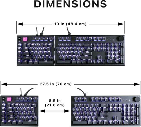 Cloud Nine ErgoPRO Full-Size Mechanical Split Ergonomic Keyboard for Mac in Kuwait