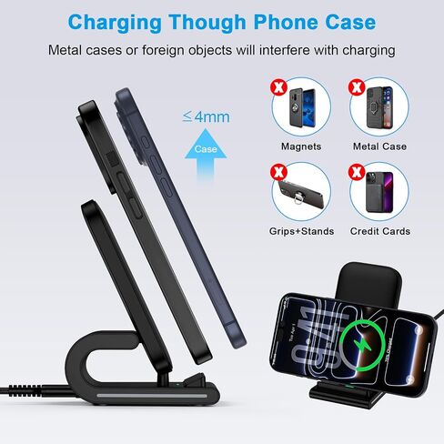 for Google Pixel Wireless Charger Stand for Pixel 11/11 Pro/11 Pro XL/Fold in Kuwait