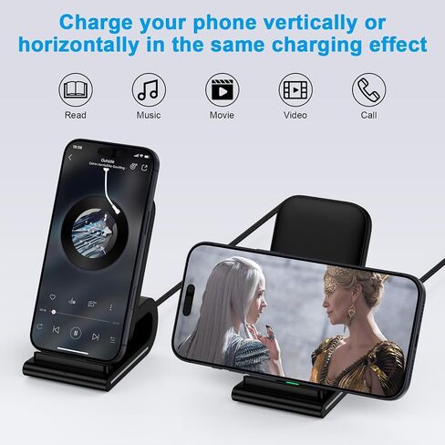 for Google Pixel Wireless Charger Stand for Pixel 11/11 Pro/11 Pro XL/Fold in Kuwait