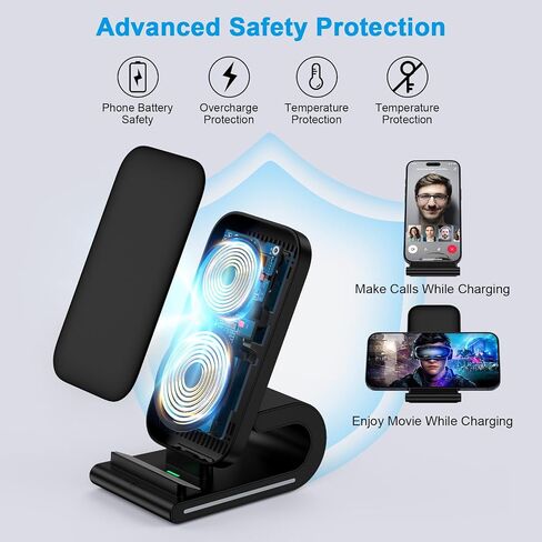 for Google Pixel Wireless Charger Stand for Pixel 11/11 Pro/11 Pro XL/Fold in Kuwait