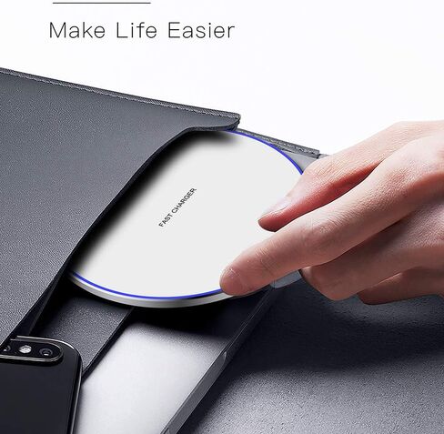 20W Fast Wireless Charger Pad,USB-C Wireless Phone Charging Station in Kuwait