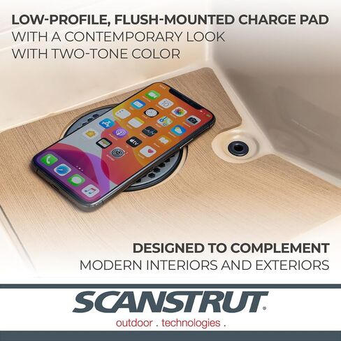 ROKK Wireless - Surface. 10W Waterproof Wireless Charger 12/24V in Saudi Arabia