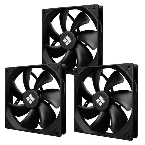 Thermalright TL-C14C-S X3 140mm Silent Cooling Fan,Black Compurter Cooling Fan,CPU Coolers with 1500RPM High Speed,4-Pin PWM Connector,3 Packs in Saudi Arabia