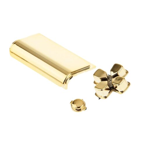 Gold Button Set with Chrome Touchpad in Saudi Arabia