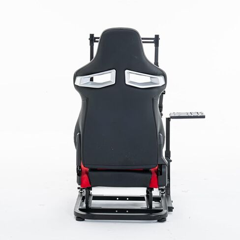 Tervalonis Racing Simulator Cockpit with TV Mount, Sim Racing Wheel Stand in Saudi Arabia