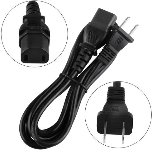 UL Listed 6.6ft AC Power Cord Compatible with Boston Acoustics PV350 PV500 PV700 PV1000 CPS12Wi subwoofer in Saudi Arabia