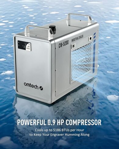 OMTech CW-5200 6L Industrial Water Chiller in Kuwait
